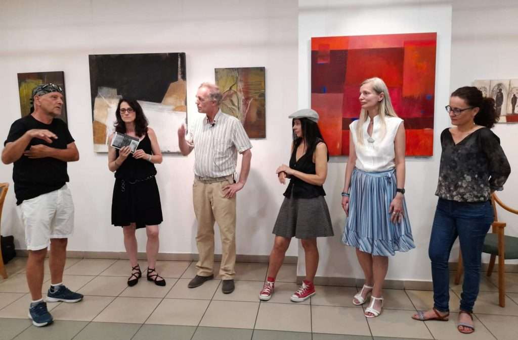 the exhibition: Freedom, Floating, Identity, 2021, Budapest, Vármező Galery, Soós Krisztina