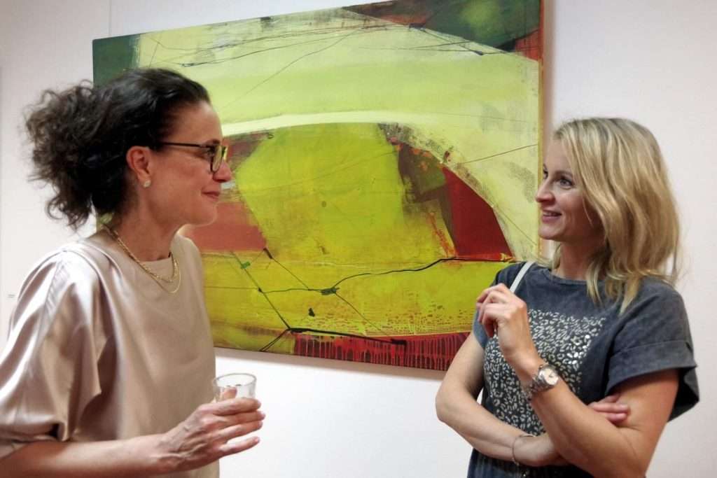 Soós Krisztina painter, Proces, April, 2023, Gogol Gallery, Budapest